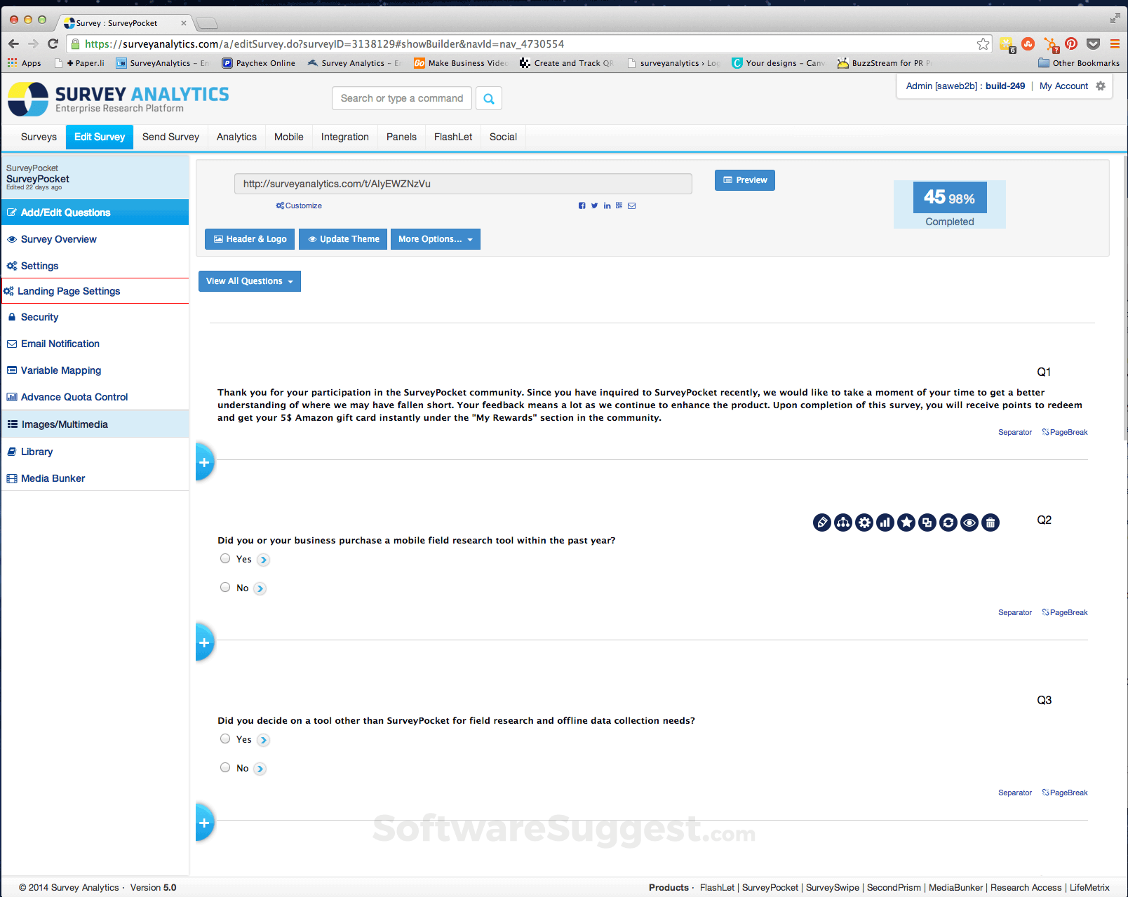 Survey Analytics Small Screenshot 5